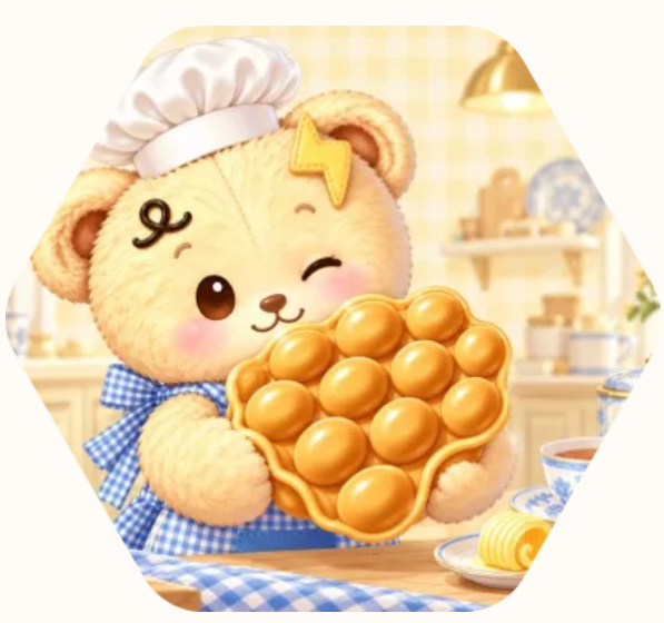 闪比熊 Logo